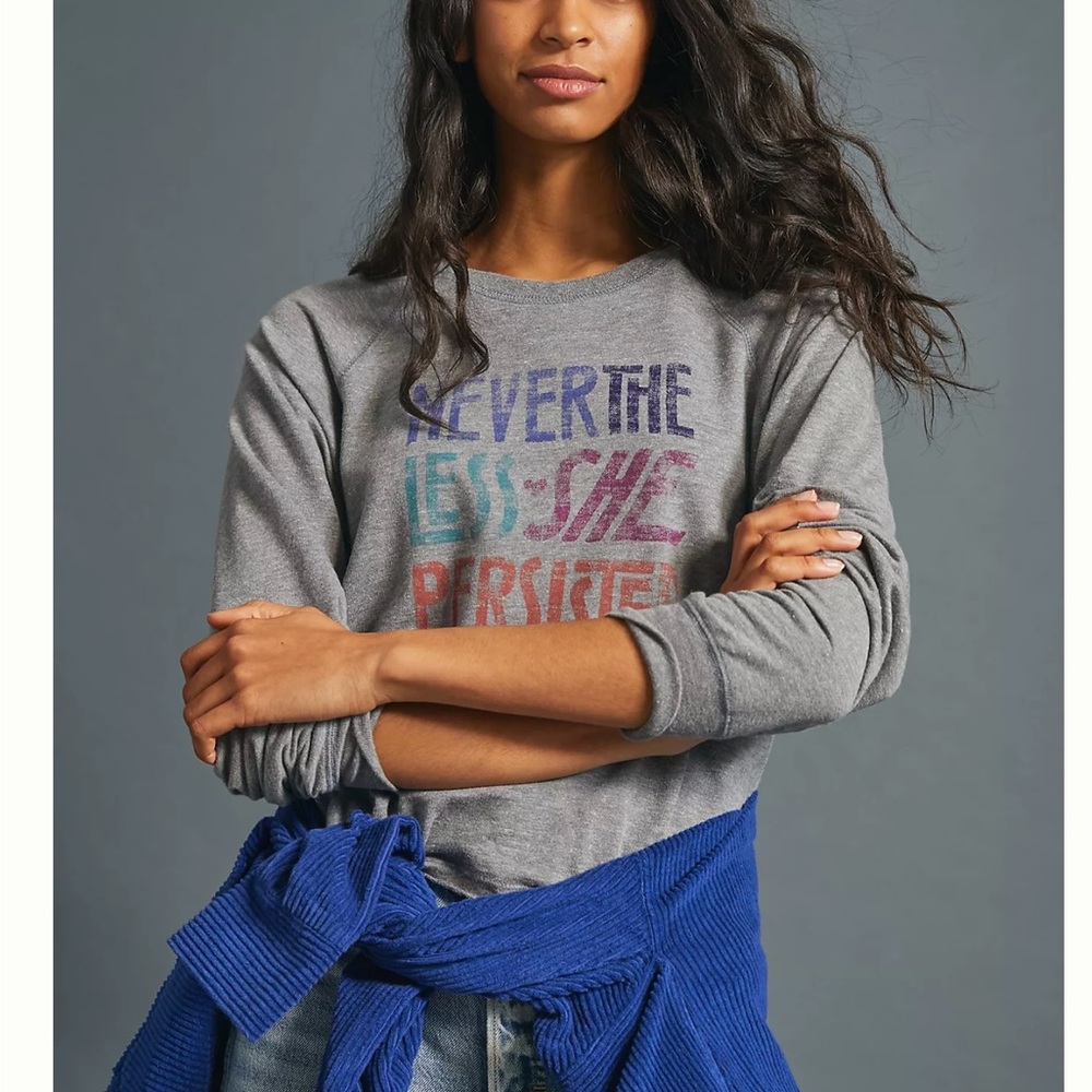Anthropologie Novia Jonatan Nevertheless She Persisted Gráfico Top